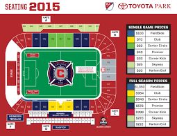 Seating And Stadium Maps Chicago Fire Fc