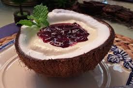 Mousse De Coco Sobremesas Criativas Sobremesas Mousse De Coco