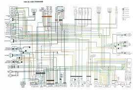 Gl1200 Standard 1984 Color Schematic Diagram Reference Honda Honda Motorcycles Diagram