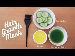 Cabbage and cucumber contain a high amount of silicon and sulfur which helps in the growth of hair. Hair Growth Mask How To Get Long Strong Shiny Hair Cucumber Hair Mask Hair Growth Tips Youtube