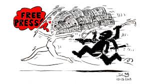 In the year 705b.c, cleisthenes, the athenian leader, introduced a system he democracy. The Press Cartoon The Art Of The Politically Incorrect All World Forum For Democracy News