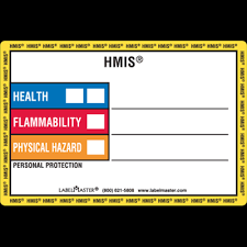 Hmis® labels can appear in a variety of formats. Standard Hazcom Hmis Label 1 X 2 Pvc Free Film Labelmaster