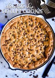 A perfect treat to make with your family & friends. The Best Chocolate Chip Skillet Cookie Mom On Timeout