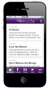 Hence, you can start and end your day meditating on god's word. Dotk Devotional App Ios Daughters Of The King Daily Devotional L Kesha Trippett