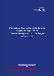 Pour les étudiants en ifsi ifas et professionnels de santé. Utilisation Des Medicaments Dans Les Maisons De Soins Kce