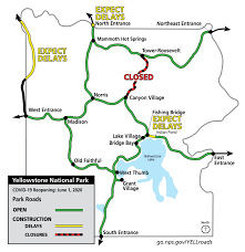 Rv parks yellowstone south entrance. Yellowstone To Open Montana Entrances June 1 Yellowstone National Park U S National Park Service