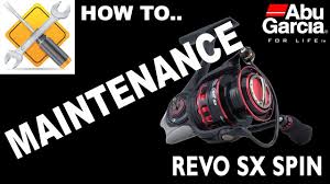 Abu garcia revo sx low profile fishing reel. Abu Garcia Revo Sx Maintenance Youtube