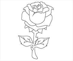 On our rose coloring pages you will find many different pictures of roses to color. Free 9 Rose Coloring Pages In Ai