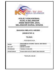 Haa korang kenal tak siapa ni? Enggang Sama Enggang Pipit Sama Pipit Peribahasa 4 I Tak Lekang Dek Panas Tak Course Hero