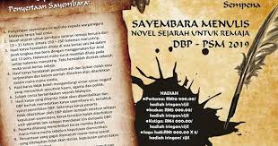 Salah satunya adalah menulis novel. Tetamu Istimewa Sayembara Menulis Novel Sejarah Untuk Remaja Dbp Psm 2019
