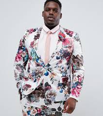 Shop men's asos black size pants 26 waist 32 length. Bit Ce Vam Bolje Korisnik Kofer Asos Mens Floral Suit Goldstandardsounds Com