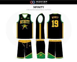 Basketball Jersey Design Black And Yellow Elite Nfinity Black Yellow Green Custom Basketball Uniforms Jerseys Shorts Basketball Uniforms Design Basketball Uniforms Uniform Design