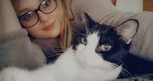 My beautiful boy Jinky looking handsome in the bluebells 💜