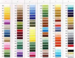 Robison Anton 122sbp 9 450 Real Thread Color Card Chart Super Brite 40wt Polyester Embroidery Real Thread Samples Ra Is Made In Usa By A E