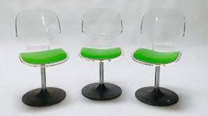 By erwine & estelle laverne. Three Lucite And Aluminum Tulip Chairs Sold At Auction On 22nd August Bidsquare