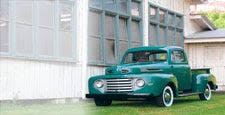 Image result for Sea Island Green 1950 Ford Truck