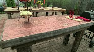 Copper Topped Food Prep Table Diy Backyard Yard Crashers Diy Patio