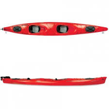 Necky Manitou Ii Tandem Kayak With Rudder - Paddle