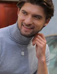 Silver Chain Initial Letter Pendant Necklace for Men Women Silver Plated  Initial Necklace Box Chain 20 Inches Men Jewelry Gifts, Stainless Steel, No  Gemstone : Amazon.com.au: Clothing, Shoes & Accessories