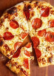 This Homemade Pepperoni Pizza Has Everything You Want A Great Crust Gooey Chee Homemade Pepperoni Pizza Homemade Pepperoni Pizza Recipe Pizza Recipes Homemade