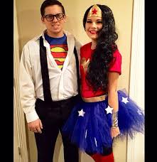 Und sie hat eine tolle figur. Diy Clark Kent And Wonder Woman Costumes Diy Wonderwoman Clarkkent Costumes Couples Costumes Diy Superhero Costume Halloween Outfits