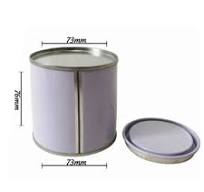 (Mua trên 2 giá rẻ hơn) Lon thiếc đựng sơn, mực in lụa, hoá chất có nắp  loại 1kg, 250gr