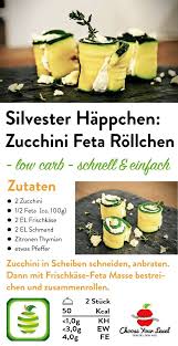 Zucchini Rollchen Vegetarisch Choose Your Level Rezept Silvester Fingerfood Fingerfood Rezepte Zucchini Feta