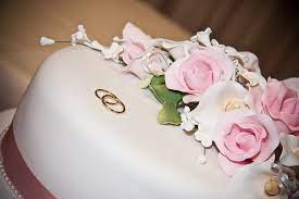 Torta anniversario di matrimonio panna. Come Decorare Una Torta Per L Anniversario Di Matrimonio Fatta In Cas Dolcidee