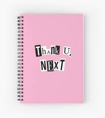 Thank U Next Burn Book Thank U Diy Book Notebook