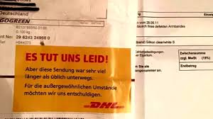 Es öffnet sich ein fenster vom dhl retourenportal. Dhl Liefert Paket Nach Viereinhalb Jahren Aus Stern De