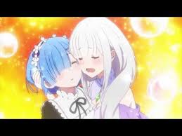 酔っぱらったエミリアとレムが可愛すぎるシーン re ゼロから始まる異世界生活 memory snow youtube リゼロ イラスト アニメ 神 リゼロ アニメ