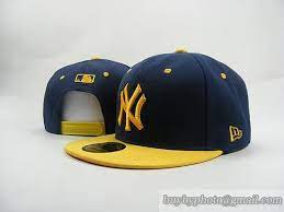 Mlb Baseball New York Yankees Ny Snapback Hat Cap Navy Yellow Only Us 6 00 Follow Me To Pick Up Couopons New York Yankees Mlb Baseball Caps Snapback Hats