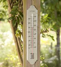 Large Galvanized Metal Thermometer In Outdoor Thermometers Outdoor Thermometer Galvanized Metal Galvanized