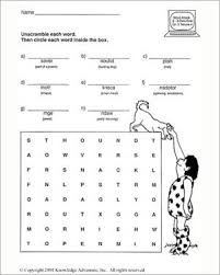 Nounorama Jumbled Words Free Spelling Worksheet For 3rd Grade Jumbled Words English Worksheets For Kids Language Arts Worksheets