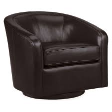 Amos Leather Swivel Chair Modern Living Room Furniture Room Board Leather Swivel Chair Leather Tub Chairs Swivel Chair