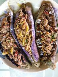 Ilustrasi resep sambal terong ikan asin/copyright shutterstock. Resepi Yang Di Cari Terung Bakar Berinti Sambal Belacan Dan Ikan Pustaka Resepi