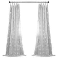 Westelm.com has been visited by 100k+ users in the past month Calais Tile Patterned Linen Sheer Curtain Contemporary Curtains By Half Price Drapes Houzz