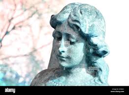 Broken sculpture angel hi-res stock photography and images