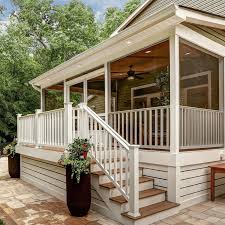 The cost of a screened in porch will greatly vary since each situation will be so different. Covered And Screened Porches Deck Creations Richmond Va