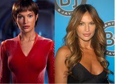 I have no idea why ratings fell throughout its short run or why the studios gave up on it. The Cast Of Star Trek Then Now Commander T Pol Jolene Blalock Jolene Blalock Was The Latest Addition Star Trek Actors Star Trek Cast Star Trek Starships