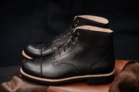 Tejo Black Boots Military Sole