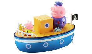 Free uk mainland delivery on orders over £25! Buy Peppa Pig Grandpa Pig S Bathtime Boat Baby Bath Toys Argos