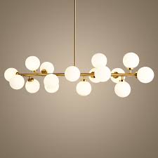 Glass Ball Chandelier Light Fixture Gold Body Hanging Lamp Creative Suspension Lamp G4x16 Led Ac 85 265v Led Light Energy Savings Led Highbayled Flood Light Suppliers Aliexpress