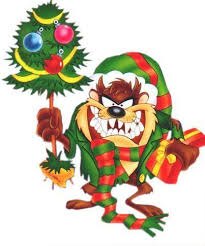 Christmastazrm Jpg 403 485 Christmas Cartoons Christmas Cartoon Characters Looney Tunes Characters