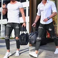 What shirt to wear with black skinny jeans? Black Jean Outfits Male Promotion Off 70