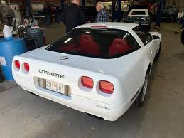 Image result for Arctic White 1995 Corvette