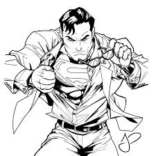 Superman Inked Jp Superhero Coloring Pages Batman Coloring Pages Superman Coloring Pages