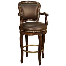 American Heritage 130837 Salvatore 30 Bar Stool In Buckeye With Roma Genuine Leather Bar Stools Traditional Bar Stool Classic Bar Stools