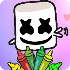 Free domestic (u.s.) shipping on all orders $125 and over 8.5 x 11 43 page coloring book ** crayons & color pencils are not included ** Marshmello Coloring Pages Apps On Google Play