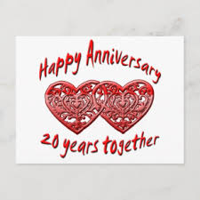 20 Jaar Samen Kaarten Zazzle Nl